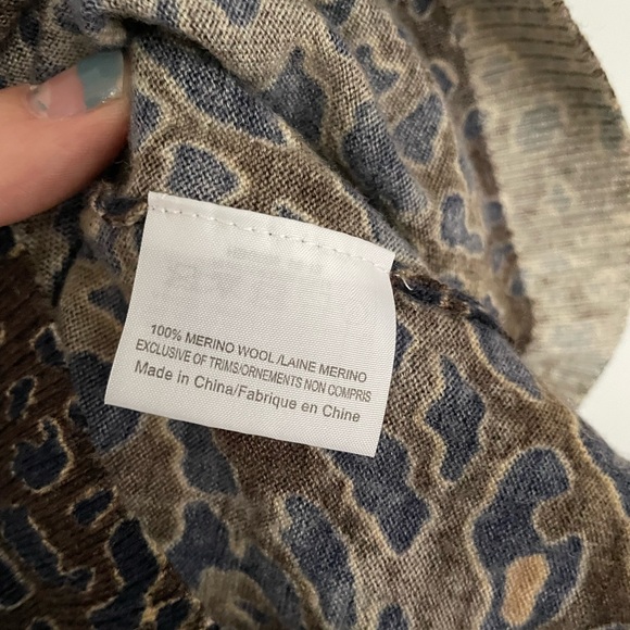 Tory Burch Sierra Leopard Cardigan Size XS - Picture 5 of 5